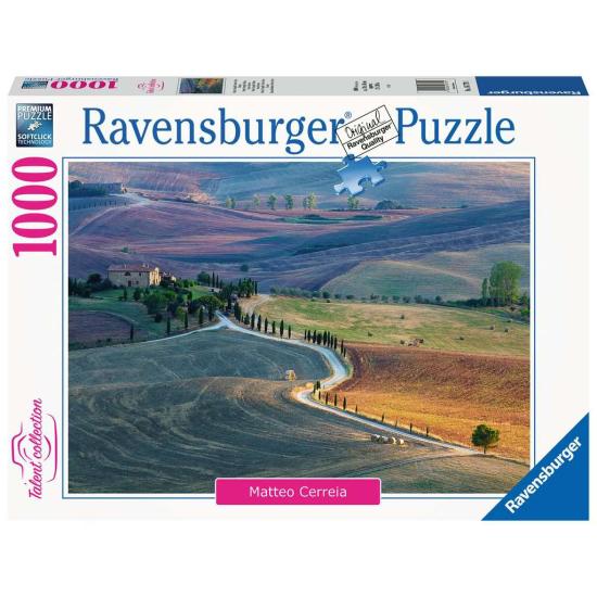 Puzzle de terrapille Ravensburger Podere, Toscana 1000 pe