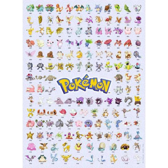 Puzzle Ravensburger Pokemon 500 peças