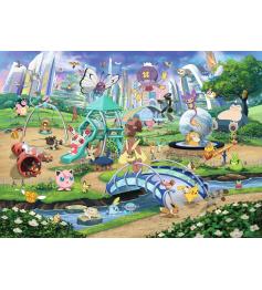 Puzzle Ravensburger Pokemon Eevee E Parkde 1000 peças