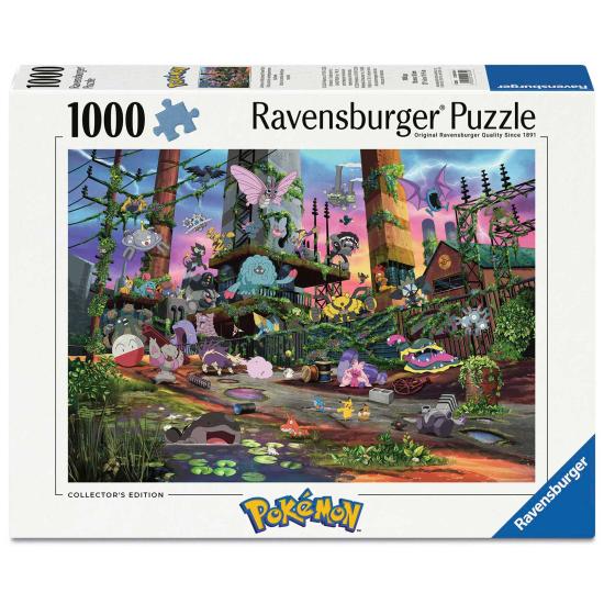 Puzzle Ravensburger Pokemon Joelton E Usina Termoelétrica 1000 p