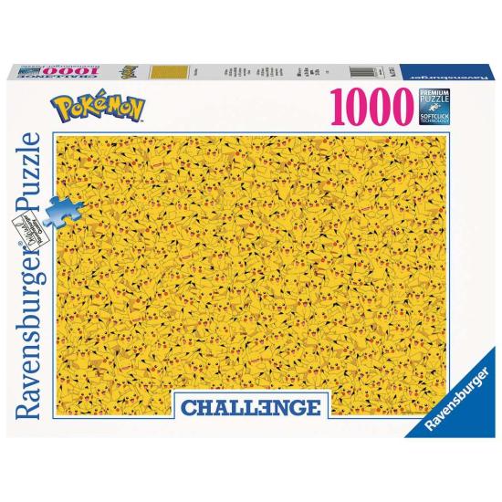 Puzzle Ravensburger Pokemon Pikachu Challenge 1000 Pçs