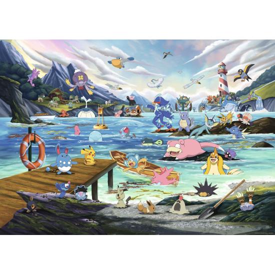 Puzzle Ravensburger Pokemon Vaporeon E Marinho Temperado 1000 p
