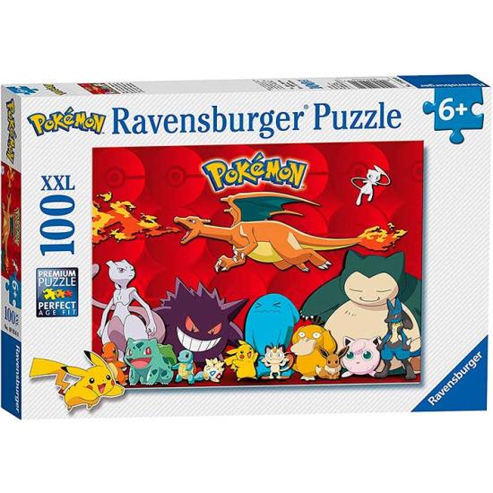 Puzzle Ravensburger Pokemon XXL 100 peças Puzzle Ravensburger Pokemon XXL 100 peças