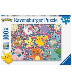 Puzzle Ravensburger Pokémon pronto para a batalha de 100 Piças