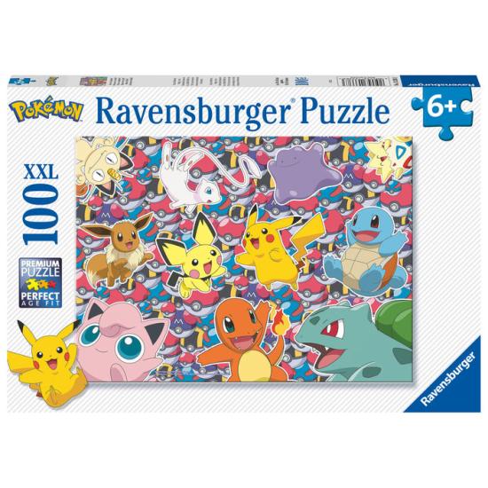 Puzzle Ravensburger Pokémon pronto para a batalha de 100 Piças