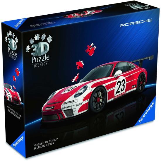 Puzzle Ravensburger Porsche 911 GT3 Cup Salzburg 3D 108 Pçs