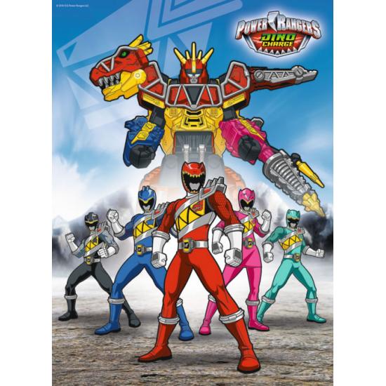 Puzzle Ravensburger Power Ranger Dino Charge XXL 100 peça