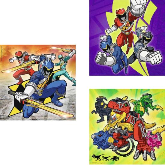 Puzzle Ravensburger Power Rangers 3 x 49 peças