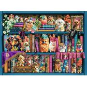 Puzzle Ravensburger Pugs De Porcelana Preciosos 500 Peças