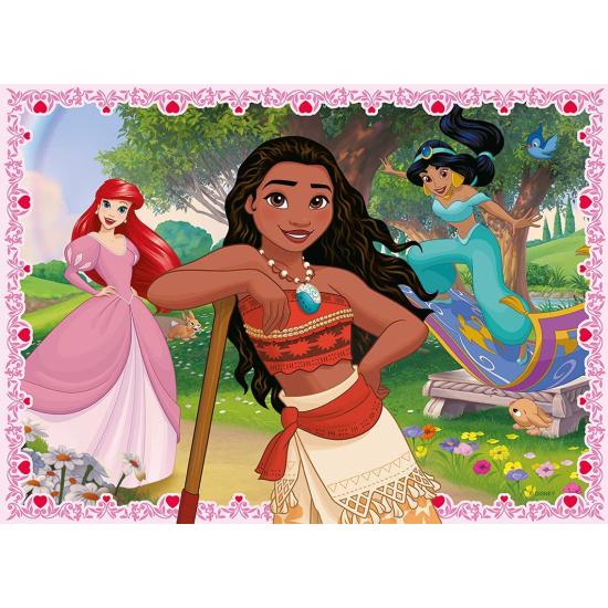 Puzzle Ravensburger Princesas Disney 4 x 100 peças