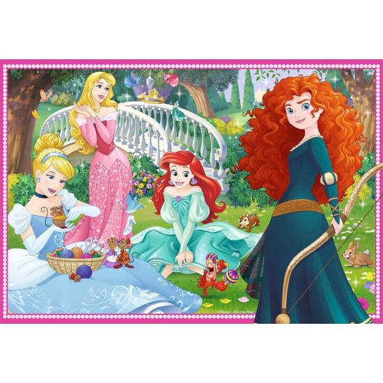 Puzzle Ravensburger Princesas Disney 2x12 peças