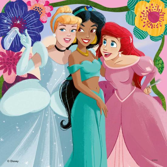Puzzle Ravensburger Princesas Disney de 3x49 peças