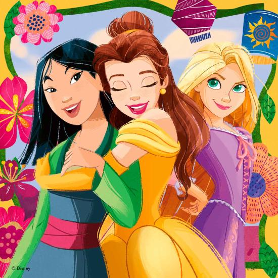 Puzzle Ravensburger Princesas Disney de 3x49 peças