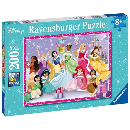 Puzzle Ravensburger Princesas da Disney no Natal XXL 200 Pçs