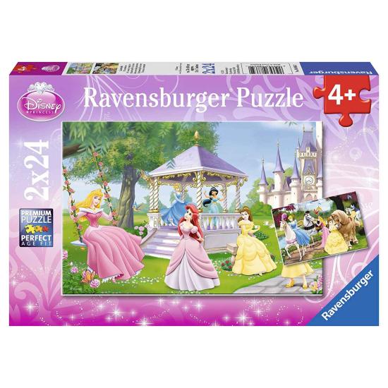 Princesas mágicas de Puzzle Ravensburger 2x24 peças