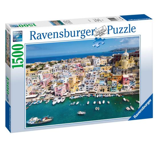 Puzzle Ravensburger Procida Italia de 1500 peças Puzzle Ravensburger Procida Italia de 1500 peças