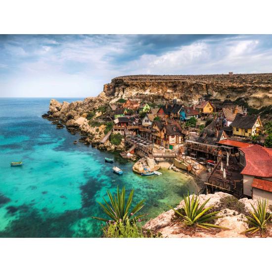 Puzzle Ravensburger Villa Popeye, Malta de 1500 peças