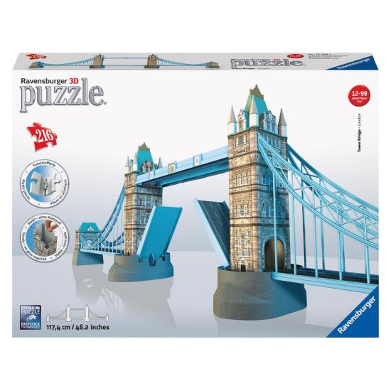 Ravensburger Puzzle Tower Bridge, Londres 3D 216 Peças