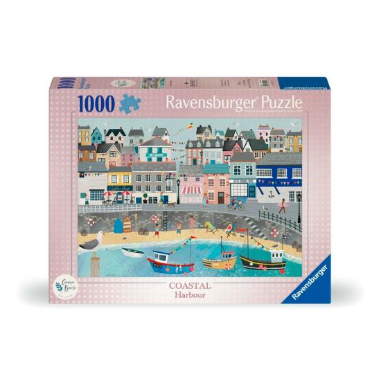 Puzzle Ravensburger Porto Costeiro de 1000 Peças