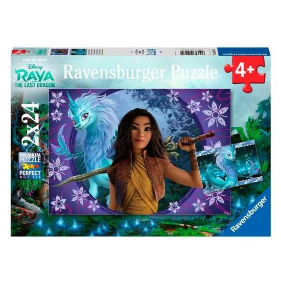 Ravensburger Raya e The Last Dragon Puzzle 2x24 Peças