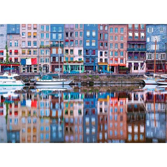 Puzzle Ravensburger Reflexo de Honefleur 1000 peças