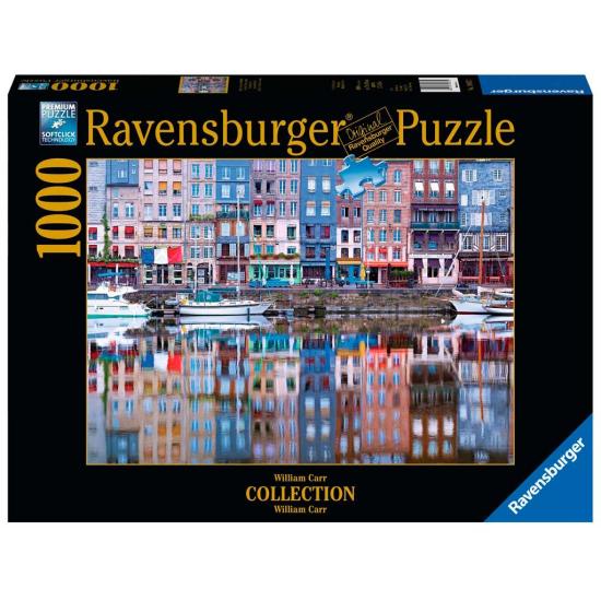 Puzzle Ravensburger Reflexo de Honefleur 1000 peças