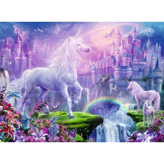Ravensburger Kingdom of Unicorns XXL Puzzle 100 Peças