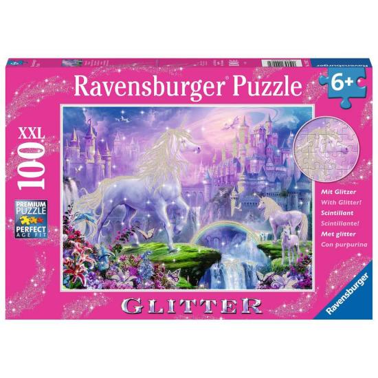 Ravensburger Kingdom of Unicorns XXL Puzzle 100 Peças