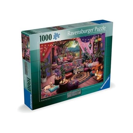 Puzzle Ravensburger Retiro Boho 1000 Peças