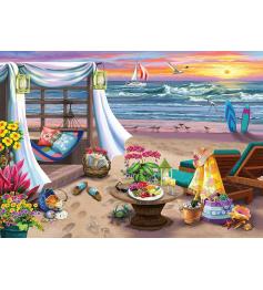 Puzzle Ravensburger Retiro Na Cabana XXL 500 Pçs