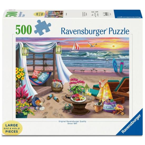 Puzzle Ravensburger Retiro Na Cabana XXL 500 Pçs