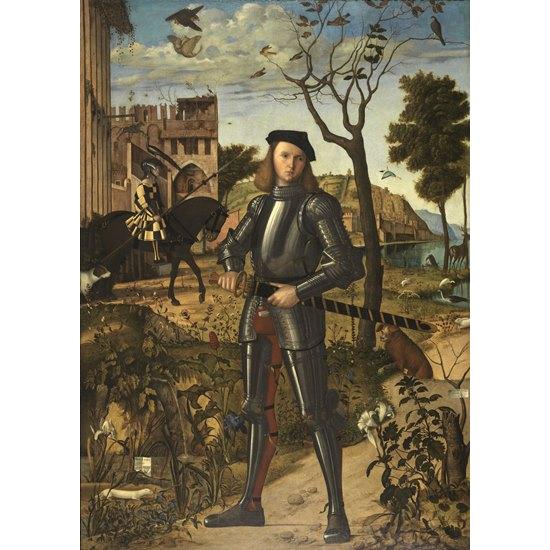 Puzzle Ravensburger Retrato de Cavaleiro de 1000 Peças