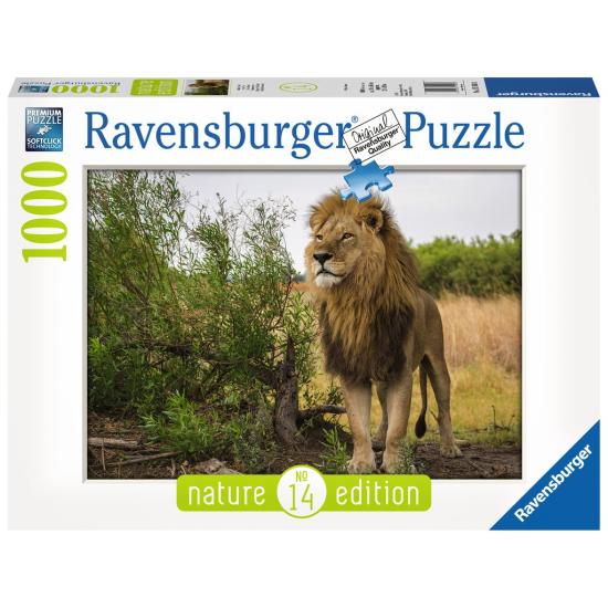 Puzzle Ravensburger King of Lions 1000 peças