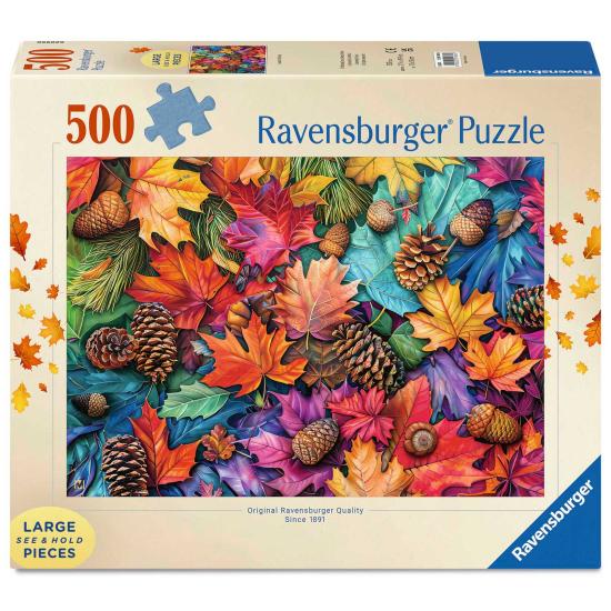 Puzzle Ravensburger Riquezas Do Outono XXL 500 Pçs