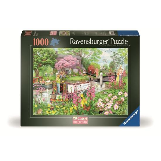 Puzzle Ravensburger River Cafe de 1000 peças