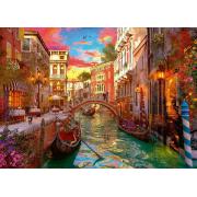 Puzzle Ravensburger Romance em Veneza de 1000 peças