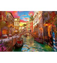 Puzzle Ravensburger Romance em Veneza de 1000 peças