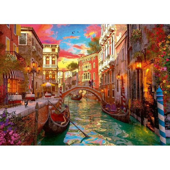Puzzle Ravensburger Romance em Veneza de 1000 peças