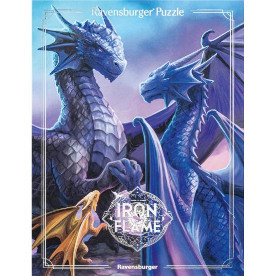 Puzzle Ravensburger Romantasy, Iron Flame 500 Peças