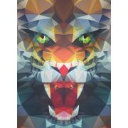 Puzzle Ravensburger Roar of Polygons 500 peças