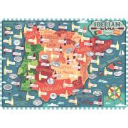 Puzzle Ravensburger Tour do Vinho Ibérico de 1000 Pçs