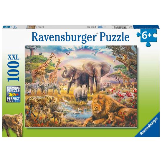 Puzzle Ravensburger African Savannah XXL 100 peças