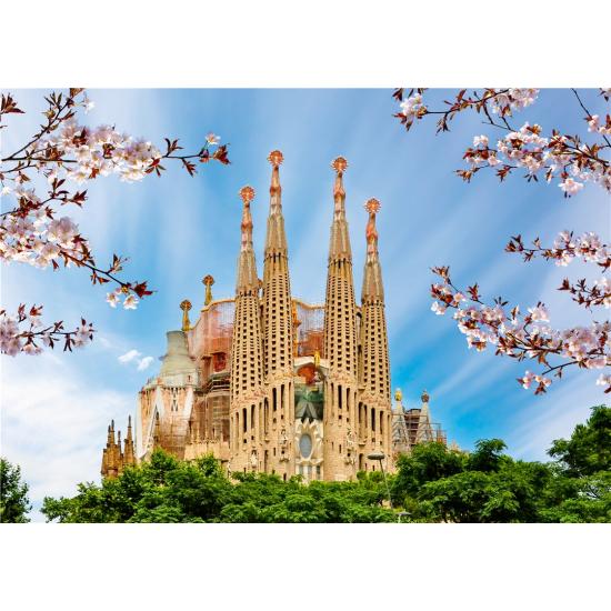 Puzzle Ravensburger Sagrada Família, Barcelona 1000 peças Puzzle Ravensburger Sagrada Família, Barcelona 1000 peças