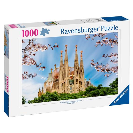 Puzzle Ravensburger Sagrada Família, Barcelona 1000 peças Puzzle Ravensburger Sagrada Família, Barcelona 1000 peças