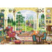 Puzzle Ravensburger Salão de Jardim de Verão de 1000 peças