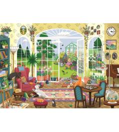 Puzzle Ravensburger Salão de Jardim de Verão de 1000 peças