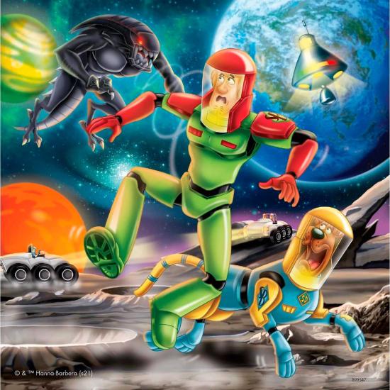 Puzzle Ravensburger Scooby Doo 3x49 peças Puzzle Ravensburger Scooby Doo 3x49 peças