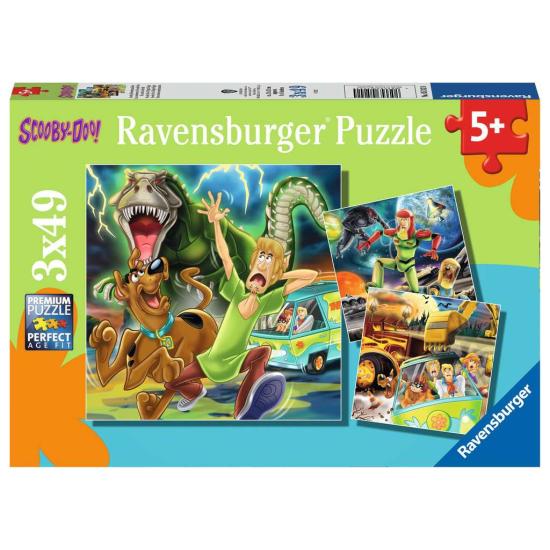 Puzzle Ravensburger Scooby Doo 3x49 peças Puzzle Ravensburger Scooby Doo 3x49 peças