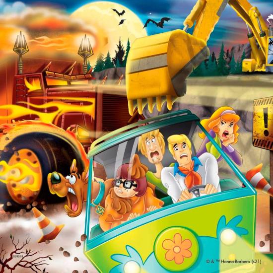 Puzzle Ravensburger Scooby Doo 3x49 peças Puzzle Ravensburger Scooby Doo 3x49 peças