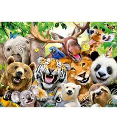 Puzzle Ravensburger Selfie Selvagem XXL 300 peças